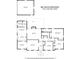 Floor plan showing 2087 sq ft home at 9501 Whitethorn Dr, Charlotte, NC 28277