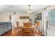 Cozy dining area with a wooden table and chairs, perfect for Gathering meals at 980 Bear Poplar Rd, Cleveland, NC 27013