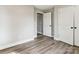 Bright bedroom featuring hardwood floors and double closets at 1105 Stanback Rd, Chester, SC 29706