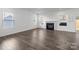 Spacious living room with hardwood floors and fireplace at 11058 Argosy Dr, Lancaster, SC 29720