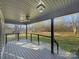 Covered back porch overlooking the backyard at 1324 Crawford Rd # 6, Rock Hill, SC 29730
