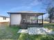 Backyard with a patio and steps leading to the house at 1324 Crawford Rd # 6, Rock Hill, SC 29730