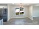 Dining area with hardwood floors and chandelier at 1324 Crawford Rd # 6, Rock Hill, SC 29730
