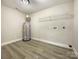 Laundry room with shelving and water heater at 1324 Crawford Rd # 6, Rock Hill, SC 29730