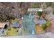 Aerial view of property showcasing the lot and surrounding neighborhood at 1418 Nottingham Rd, Kannapolis, NC 28081
