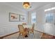 Charming dining area with a round table and chairs at 156 Singleton Rd, Mooresville, NC 28117