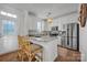 Modern kitchen with stainless steel appliances at 156 Singleton Rd, Mooresville, NC 28117