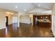 Open floor plan with hardwood floors and kitchen view at 1903 46Th Avenue Ne Dr, Hickory, NC 28601