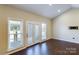 Bright living room with hardwood floors and access to backyard at 1903 46Th Avenue Ne Dr, Hickory, NC 28601