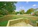 Spacious backyard with deck, shed, and fenced area at 2500 S Ridge Ave, Kannapolis, NC 28083