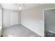 Spacious bedroom with neutral walls and carpet flooring, and double door closet at 2500 S Ridge Ave, Kannapolis, NC 28083