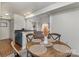 Inviting dining area with a stylish table setting, perfect for enjoying meals with Gathering and friends at 421 N Church St # 12F, Charlotte, NC 28202