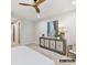 Bedroom with dresser and ceiling fan at 5053 Townsend Rd, Lancaster, SC 29720