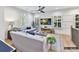 Spacious game room with comfortable seating, large TV, and ping pong table at 5053 Townsend Rd, Lancaster, SC 29720