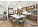 Spacious kitchen with large island, stainless steel appliances, and wood cabinets at 5053 Townsend Rd, Lancaster, SC 29720