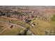 Aerial view showing home, outbuildings, and surrounding landscape at 956 Stony Point Rd, Kings Mountain, NC 28086