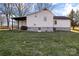 White house exterior with a covered patio and yard at 956 Stony Point Rd, Kings Mountain, NC 28086