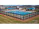 Community pool with a spacious deck area at 104 Fox Den Cir, Statesville, NC 28677