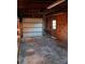 Garage with overhead door and workbench at 1408 Delview Rd, Cherryville, NC 28021