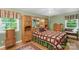 Main bedroom with large wood dresser and window at 186 Niven Rd, Lancaster, SC 29720