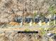 Aerial view showcasing the property and surrounding homes at 242 Delview Dr, Cherryville, NC 28021