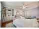 Spacious bedroom with built-in shelving and a light and airy feel at 2702 Oxborough Dr, Matthews, NC 28105
