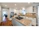 Modern kitchen featuring granite countertops and stainless steel appliances at 2702 Oxborough Dr, Matthews, NC 28105
