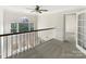 Open loft overlooking main living area and backyard at 4818 Whistling Oak Ct, Charlotte, NC 28269