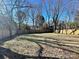 Spacious backyard with a wooden privacy fence at 7810 Heatherdale Ct, Charlotte, NC 28212