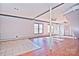 Unfinished basement with tiled flooring and large windows at 936 23Rd Ne Ave, Hickory, NC 28601