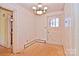 Bright entryway with hardwood floors and chandelier at 936 23Rd Ne Ave, Hickory, NC 28601
