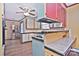 Kitchen with stainless steel appliances and wood floors at 936 23Rd Ne Ave, Hickory, NC 28601
