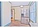 Kitchen with stainless steel appliances and wood floors at 936 23Rd Ne Ave, Hickory, NC 28601