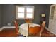 Dining room with hardwood floors and built-in hutch at 109 Shamrock Dr, Chester, SC 29706