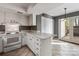 White kitchen with ample counter space and electric range at 11108 Sevilla Ct, Charlotte, NC 28226