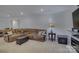 Rec room with sectional sofa and fireplace at 1224 Regions Blvd, Fort Mill, SC 29707