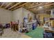Unfinished basement offers ample storage space at 1224 Regions Blvd, Fort Mill, SC 29707