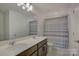 Bathroom with double vanity and shower/tub combo at 1224 Regions Blvd, Fort Mill, SC 29707