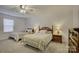 Bedroom with two twin beds and ceiling fan at 1224 Regions Blvd, Fort Mill, SC 29707