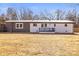 Home's exterior from the backyard perspective at 3722 Unionville Indian Trail W Rd, Indian Trail, NC 28079