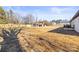 Large backyard with shed and wooden fence at 3722 Unionville Indian Trail W Rd, Indian Trail, NC 28079