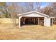 Detached garage with open sides, offering ample storage space at 3722 Unionville Indian Trail W Rd, Indian Trail, NC 28079