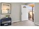 Bright entryway with door leading to a deck at 3722 Unionville Indian Trail W Rd, Indian Trail, NC 28079