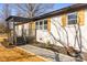Landscaped side yard with gravel pathway, leading to a charming home at 3722 Unionville Indian Trail W Rd, Indian Trail, NC 28079