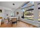 Bright dining area with large window and round table at 3732 Mckelvey St, Charlotte, NC 28215