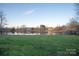 Peaceful lake view from the backyard of the property at 424 Fairhaven Ct, Waxhaw, NC 28173