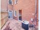 Small brick patio with access to the interior at 638 Chipley Ave # 6, Charlotte, NC 28205