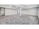 Finished basement offering ample space, plush carpeting, and a large closet at 6514 Highwood Pl, Charlotte, NC 28210