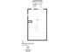 Walkout basement floor plan, 26'3