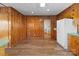 Open kitchen with wood cabinets and a view at 700 Snuggs St, Albemarle, NC 28001